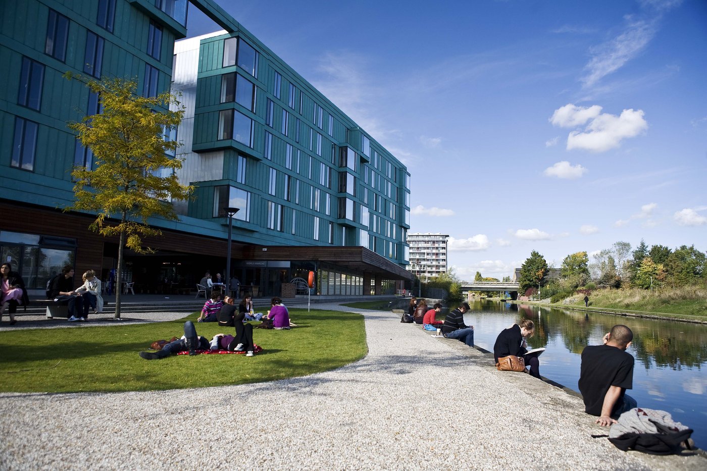 University student accommodation room ready for inspection